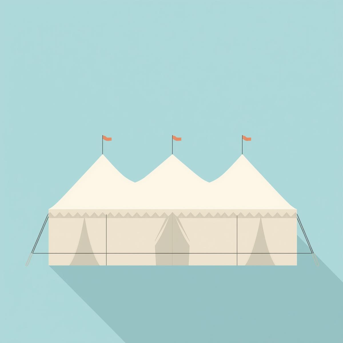 Professional funeral setup